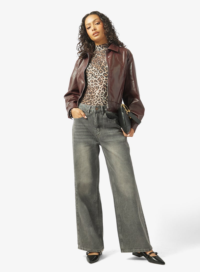 Ginger Mid Rise Straight Fit Jeans - Image 2